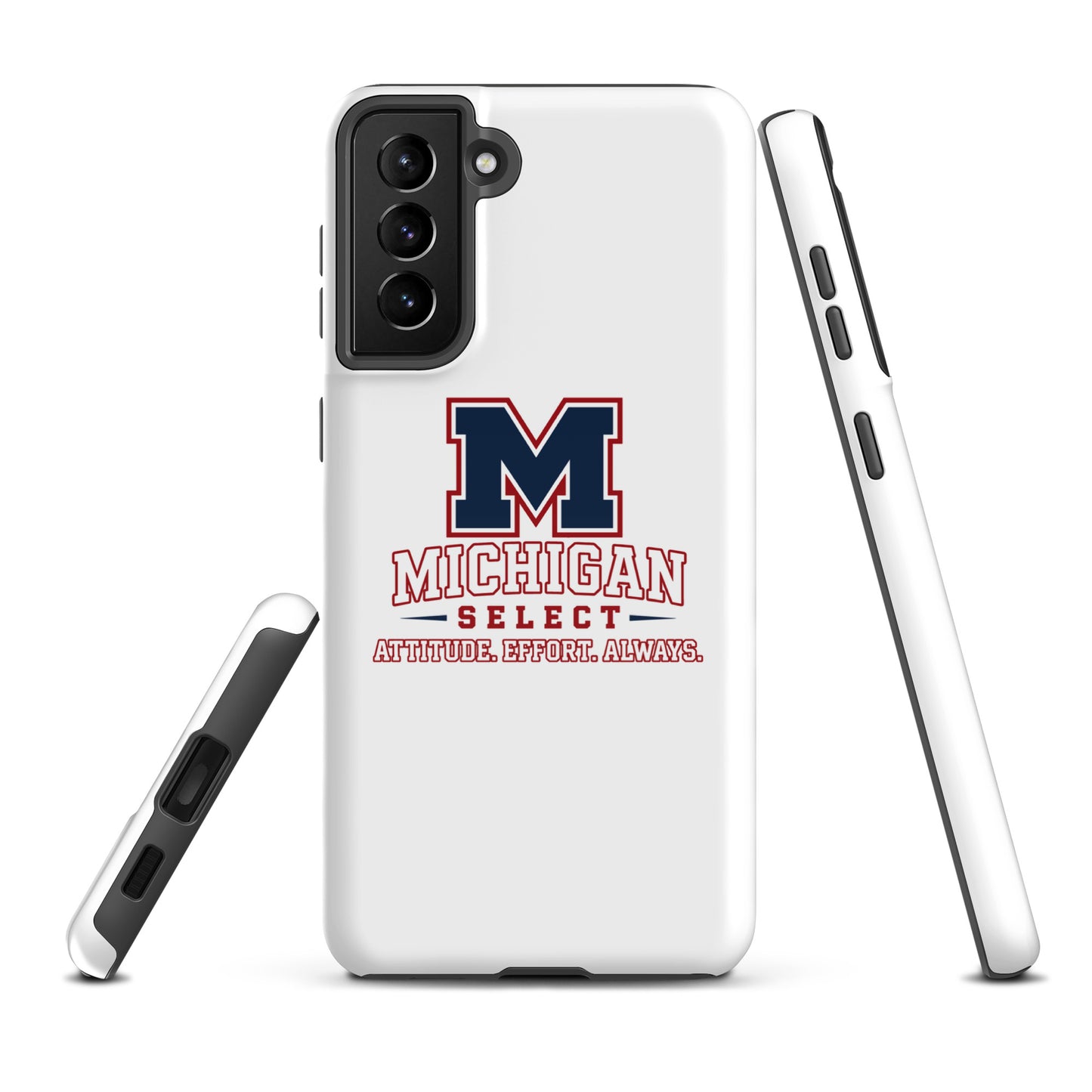 Tough Case for Samsung® | Michigan Select Baseball | Crest Logo