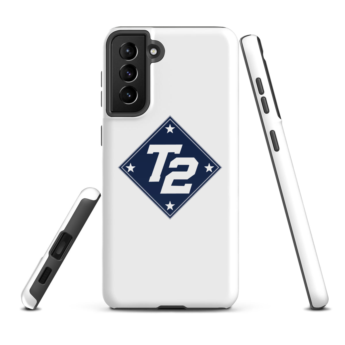 Tough Case for Samsung® | Texas Turn Two Baseball | Crest Logo