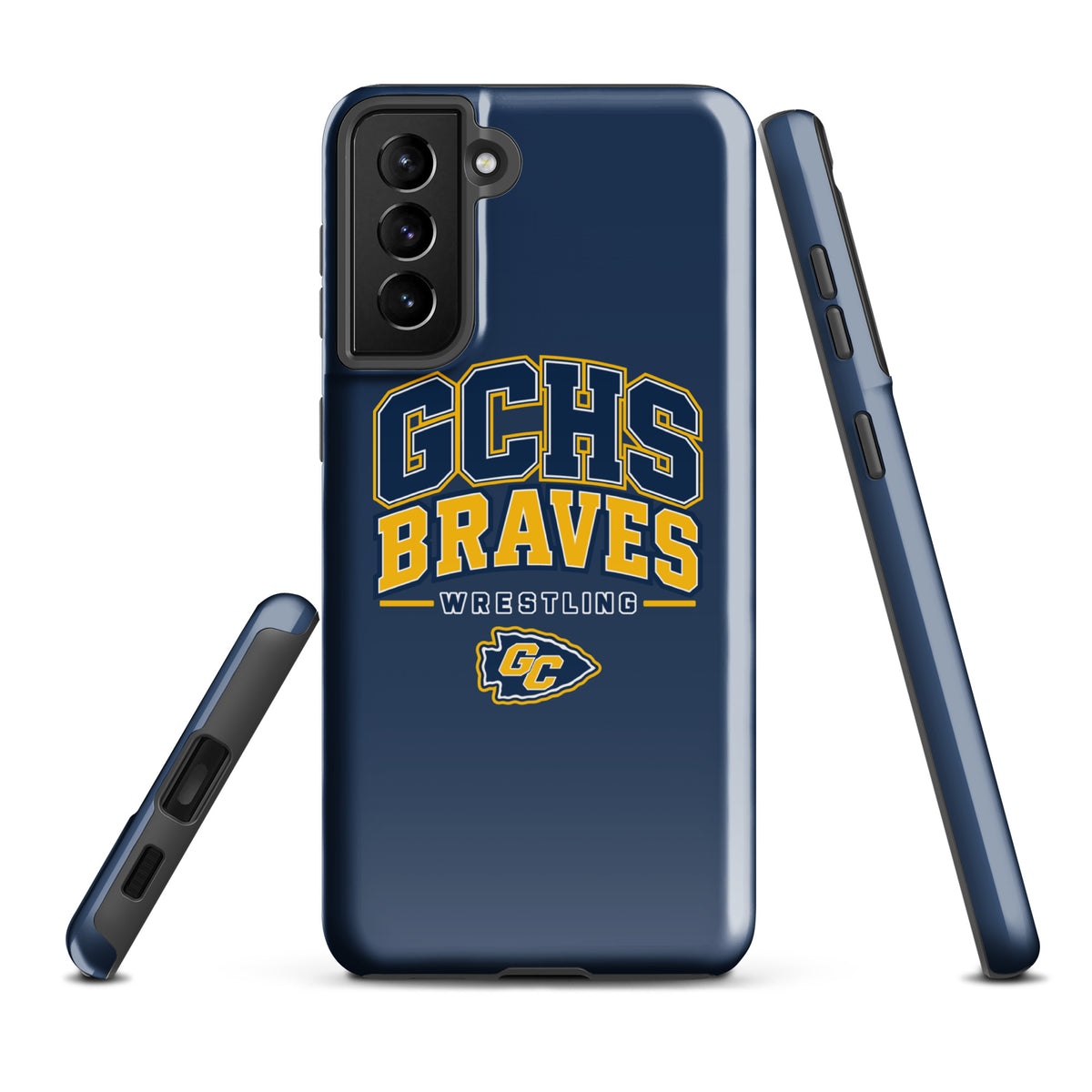 Tough Case for Samsung® | Grant County High School Wrestling | Vanguard Logo