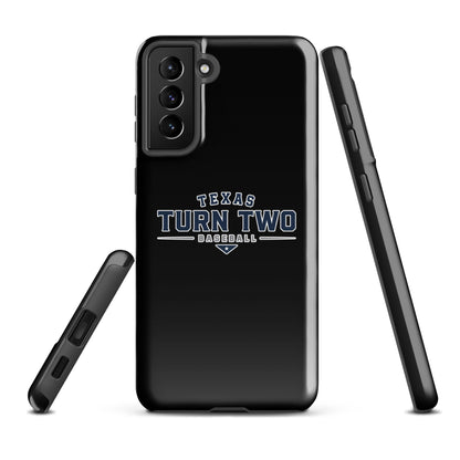 Tough Case for Samsung® | Texas Turn Two Baseball | Modern Script Logo