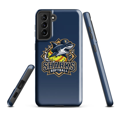 Tough Case for Samsung® | Sharks Diamond Sports | Crest Logo