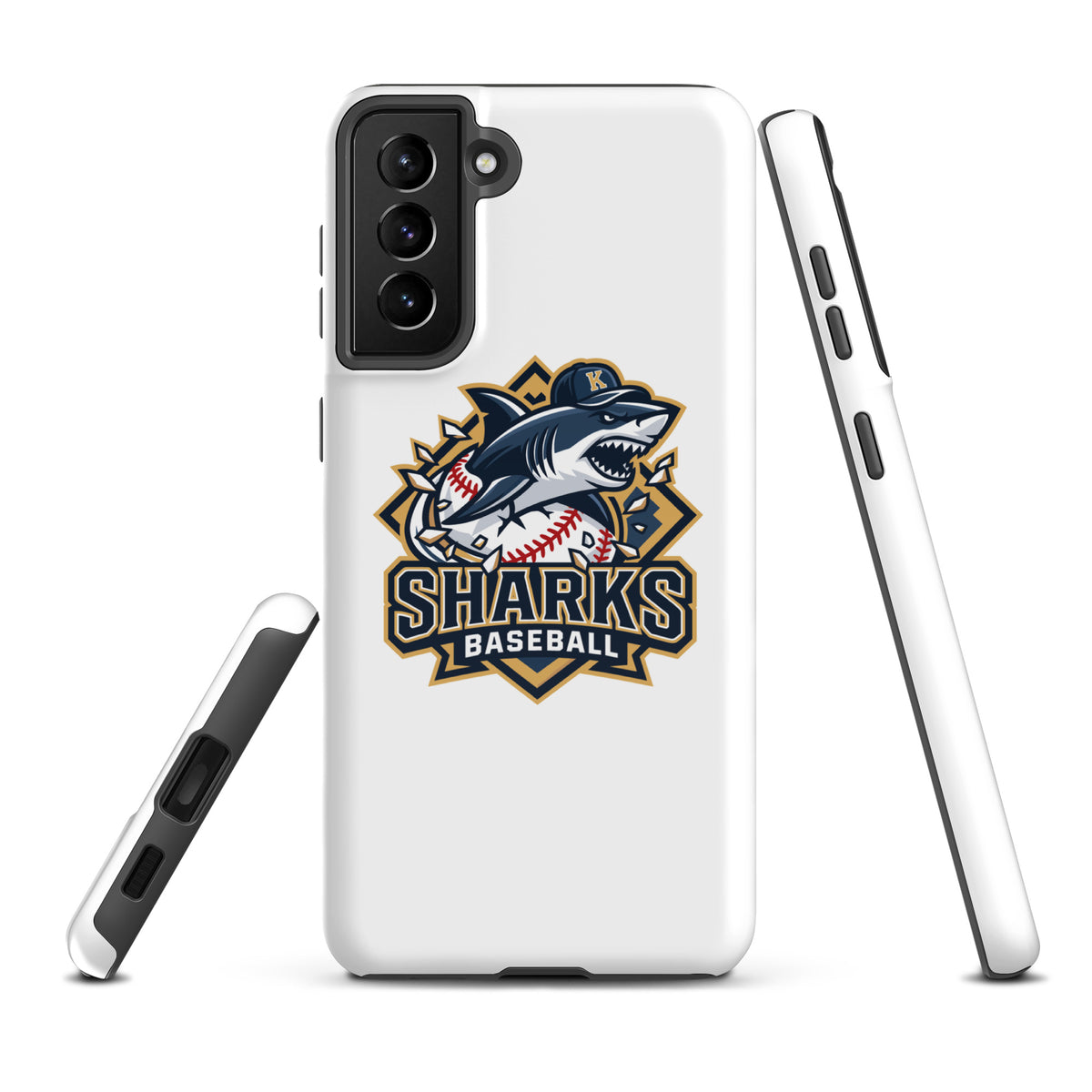 Tough Case for Samsung® | Sharks Diamond Sports | Valor Logo