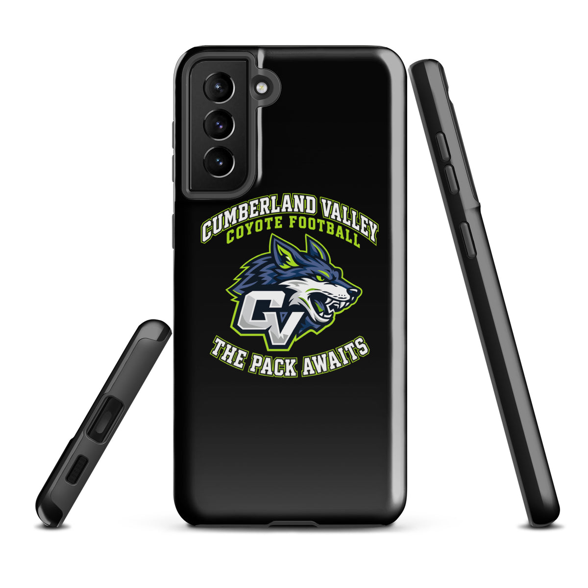 Tough Case for Samsung® | Cumberland Valley Coyotes Football | Emblem Logo