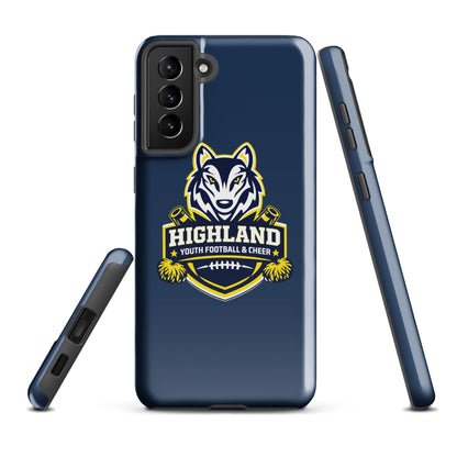 Tough Case for Samsung® | Highland youth football and cheer | Emblem Logo
