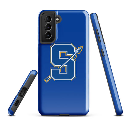 Tough Case for Samsung® | Senatobia Warriors Baseball | Lettermark Logo