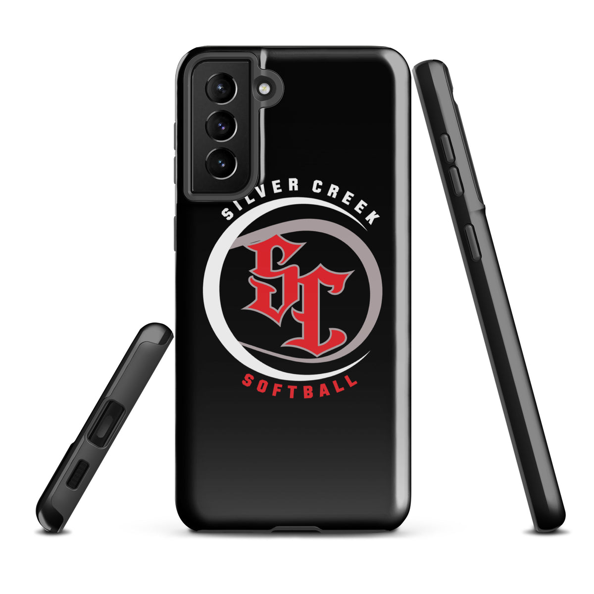 Tough Case for Samsung® | Silver Creek 12U Schreiber | Crest Logo