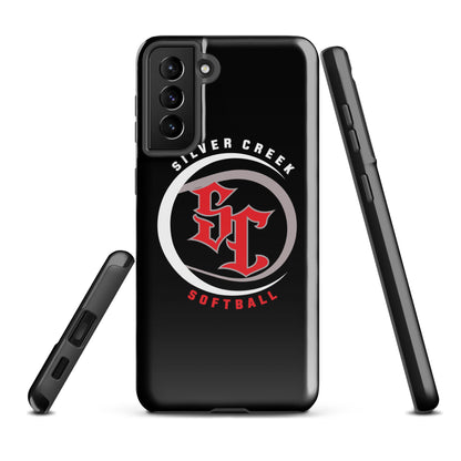 Tough Case for Samsung® | Silver Creek 12U Schreiber | Crest Logo