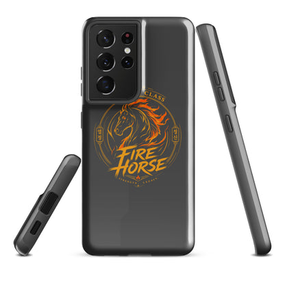Tough Case for Samsung® | Fire Horse Masters | Crest Logo