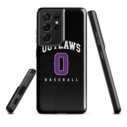 Tough Case for Samsung® | Carolina Outlaws Baseball | Atheltics Logo
