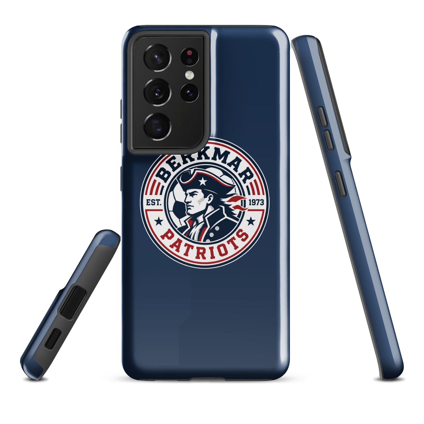 Tough Case for Samsung® | Berkmar High School Soccer | Badge Logo