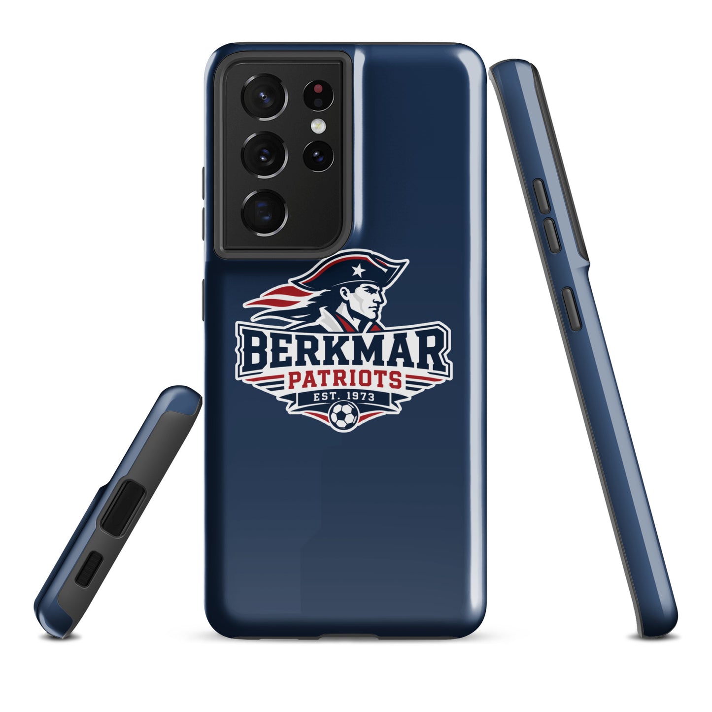Tough Case for Samsung® | Berkmar High School Soccer | Vanguard Logo