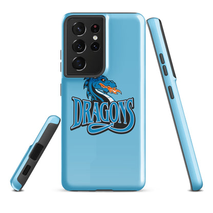 Tough Case for Samsung® | International Studies Middle School Volleyball | Emblem Logo
