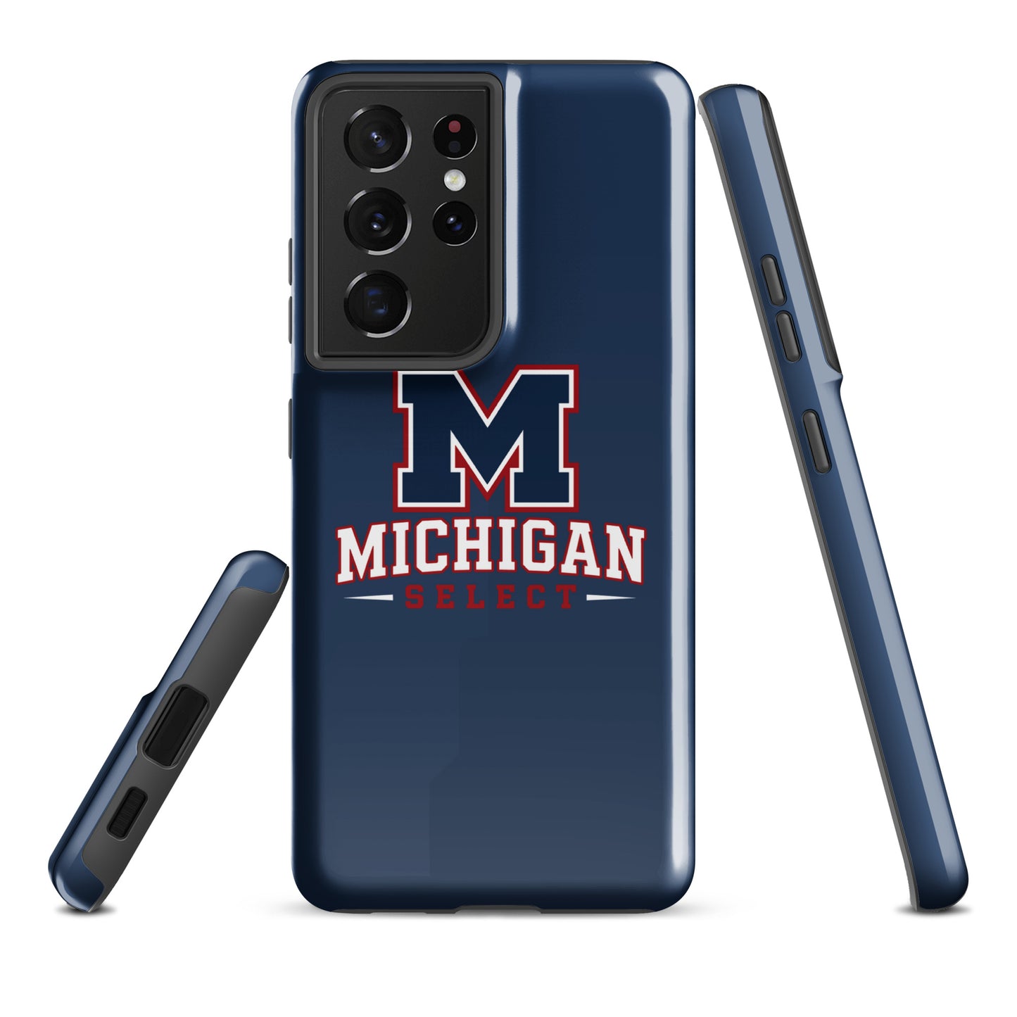 Tough Case for Samsung® | Michigan Select Baseball | Emblem Logo