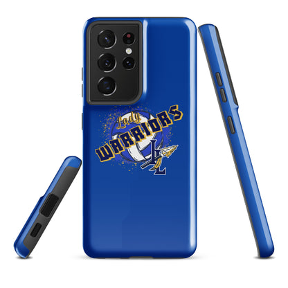 Tough Case for Samsung® | Indian Land Middle School Volleyball | Vanguard Warriors Logo