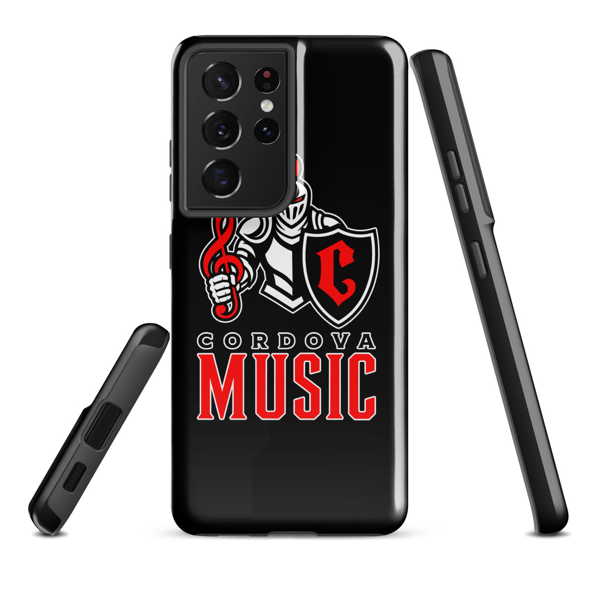 Tough Case for Samsung® | Cordova High Music | Vanguard Logo