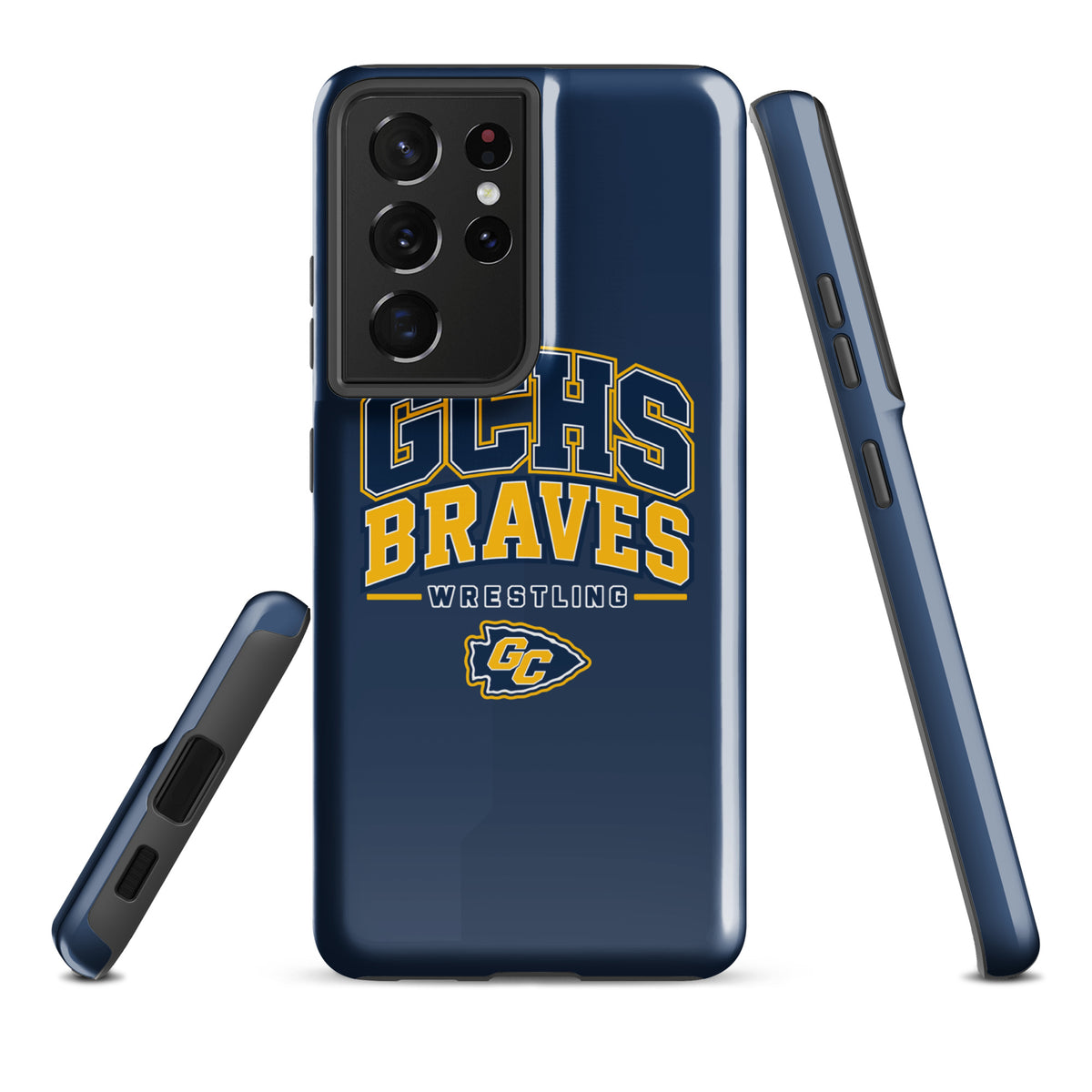 Tough Case for Samsung® | Grant County High School Wrestling | Vanguard Logo