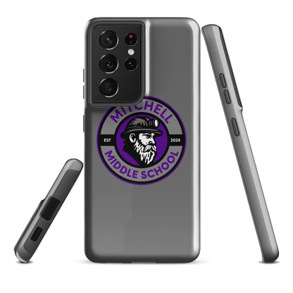Tough Case for Samsung® | Mitchell Middle School Softball | Badge Logo
