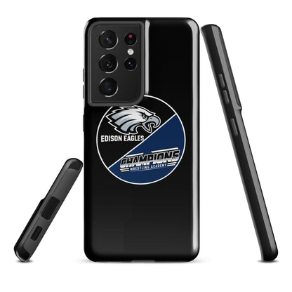 Tough Case for Samsung® | Edison Eagles/CWA Wrestling | Badge Logo