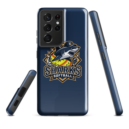 Tough Case for Samsung® | Sharks Diamond Sports | Crest Logo