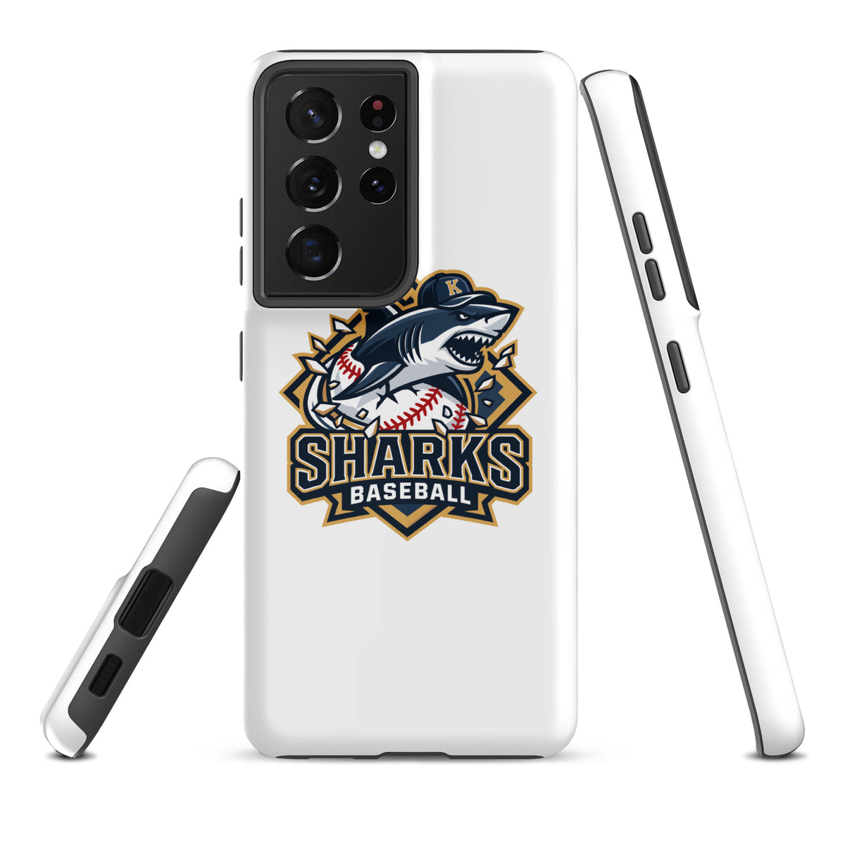 Tough Case for Samsung® | Sharks Diamond Sports | Valor Logo