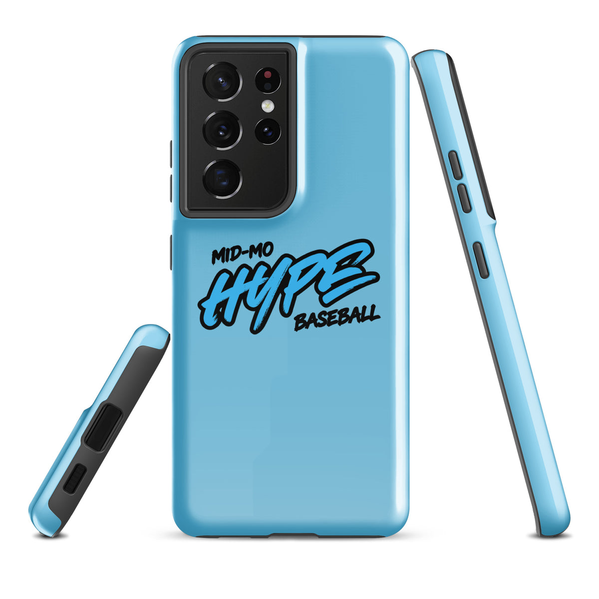 Tough Case for Samsung® | Hype Baseball Club | Modern Script Logo