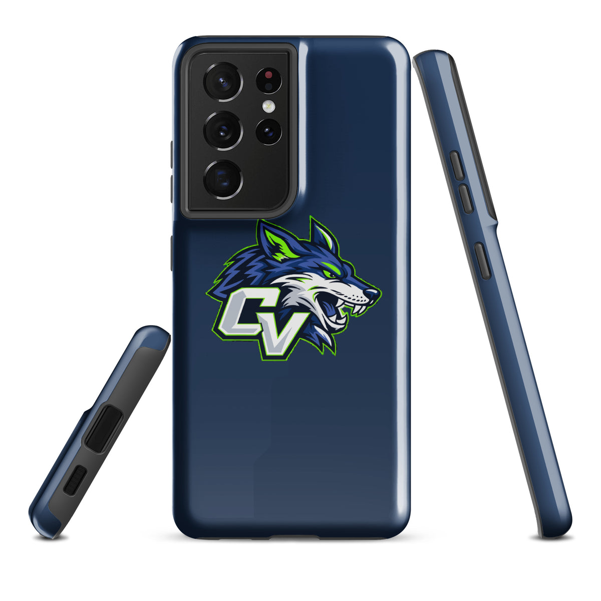 Tough Case for Samsung® | Cumberland Valley Coyotes Football | Crest Logo