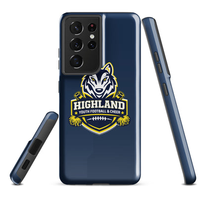 Tough Case for Samsung® | Highland youth football and cheer | Emblem Logo