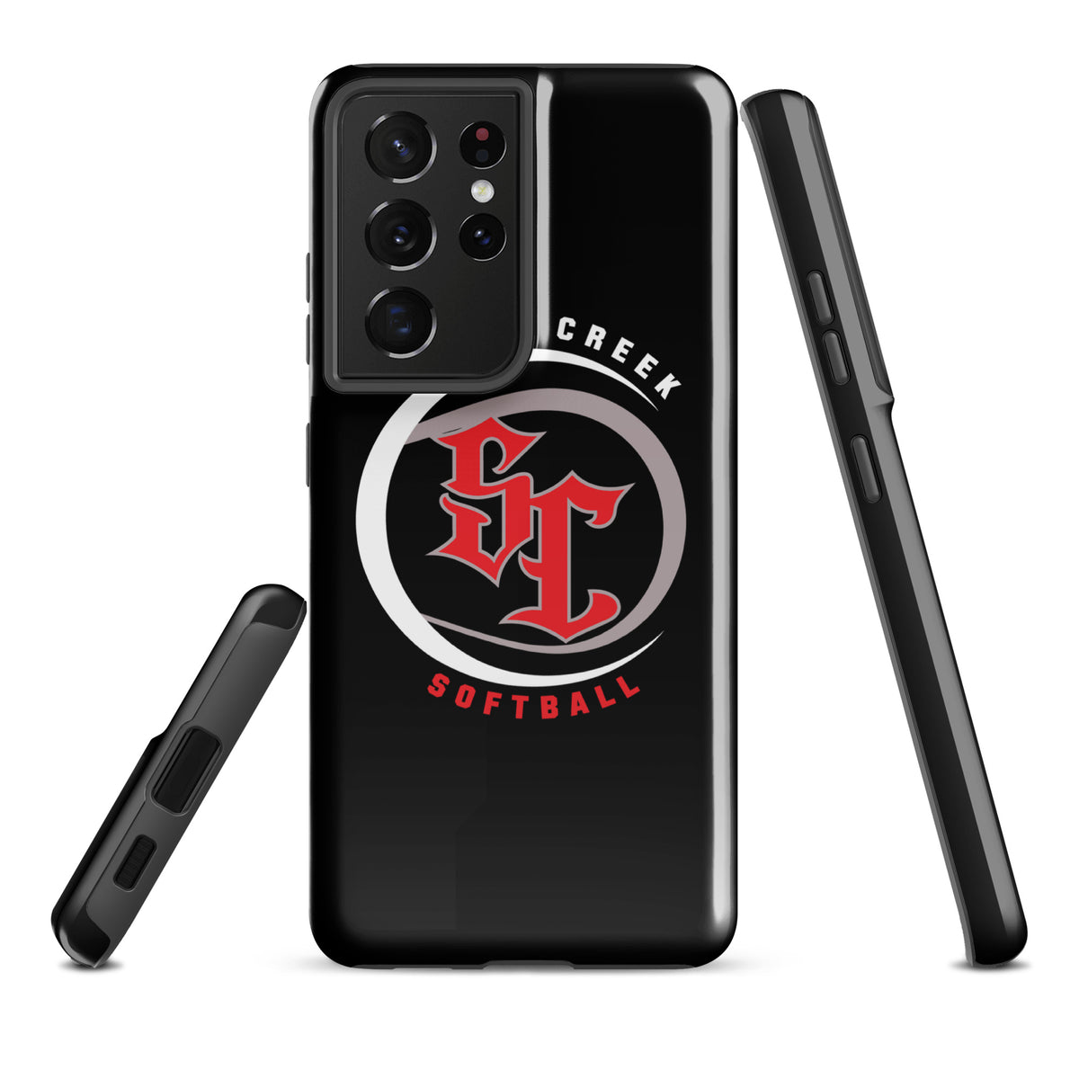 Tough Case for Samsung® | Silver Creek 12U Schreiber | Crest Logo