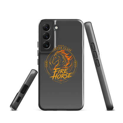 Tough Case for Samsung® | Fire Horse Masters | Crest Logo