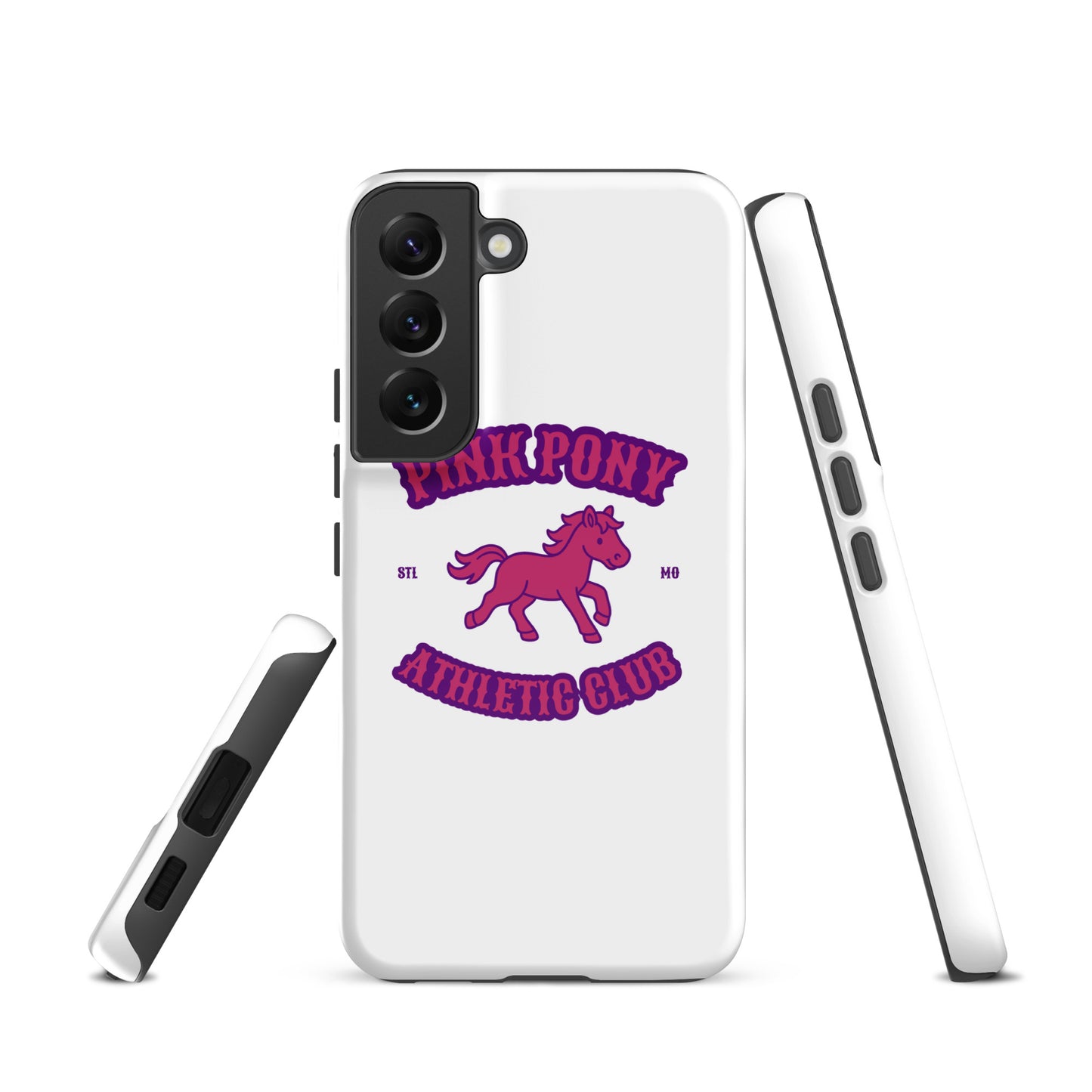 Tough Case for Samsung® | Pink Pony Athletic Club | Crest Logo