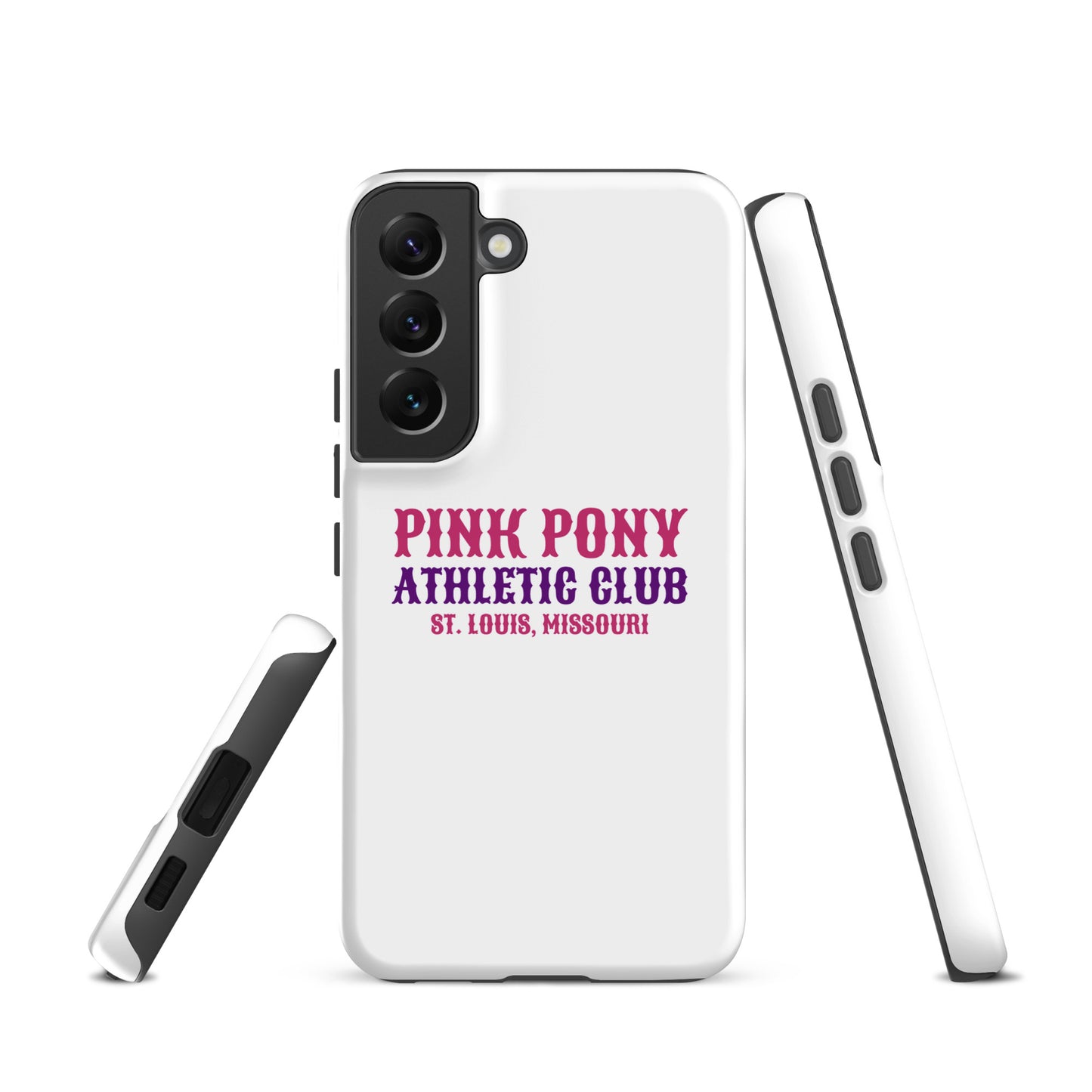 Tough Case for Samsung® | Pink Pony Athletic Club | Athletic Wordmark Logo