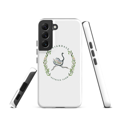 Tough Case for Samsung® | Briardale Ostrich Farm | Crest Logo