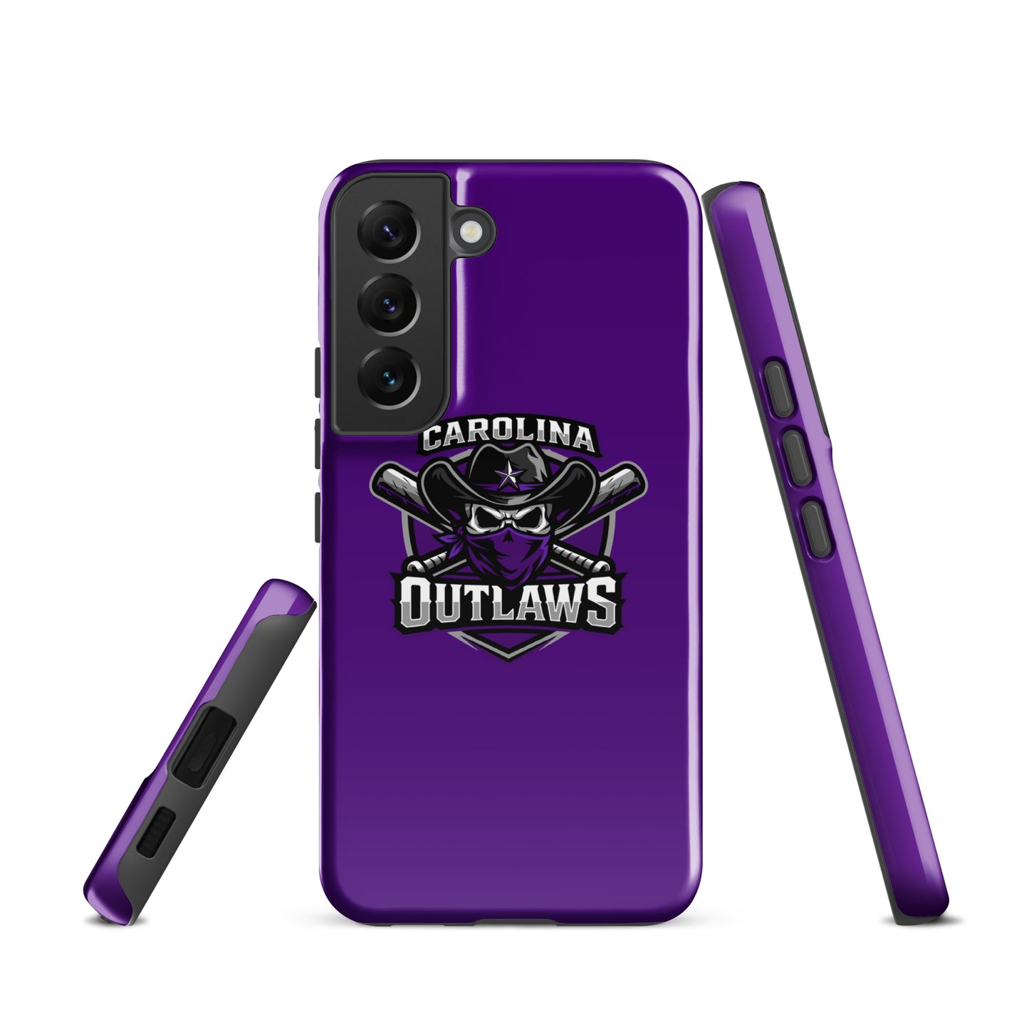 Tough Case for Samsung® | Carolina Outlaws Baseball | Shield Logo