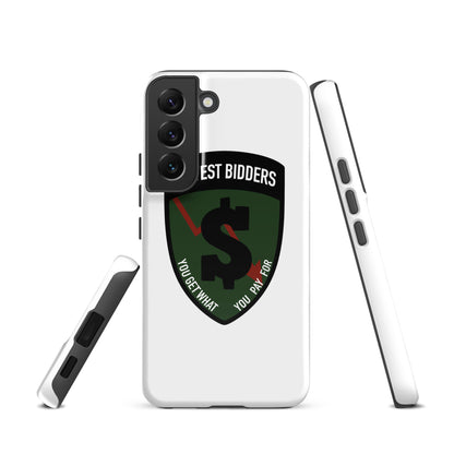 Tough Case for Samsung® | The Lowest Bidders | Shield Logo