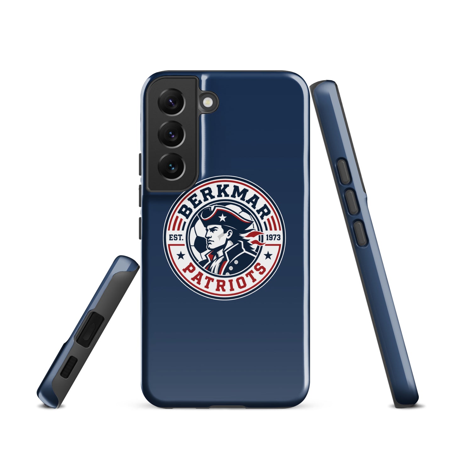 Tough Case for Samsung® | Berkmar High School Soccer | Badge Logo