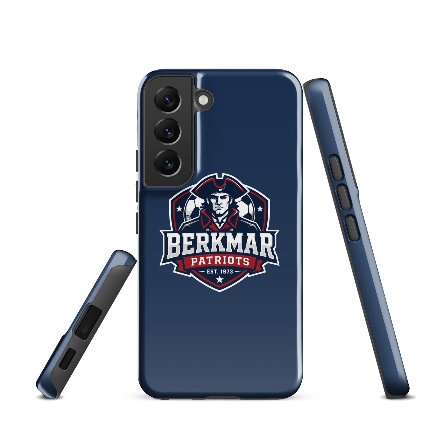 Tough Case for Samsung® | Berkmar High School Soccer | Shield Logo