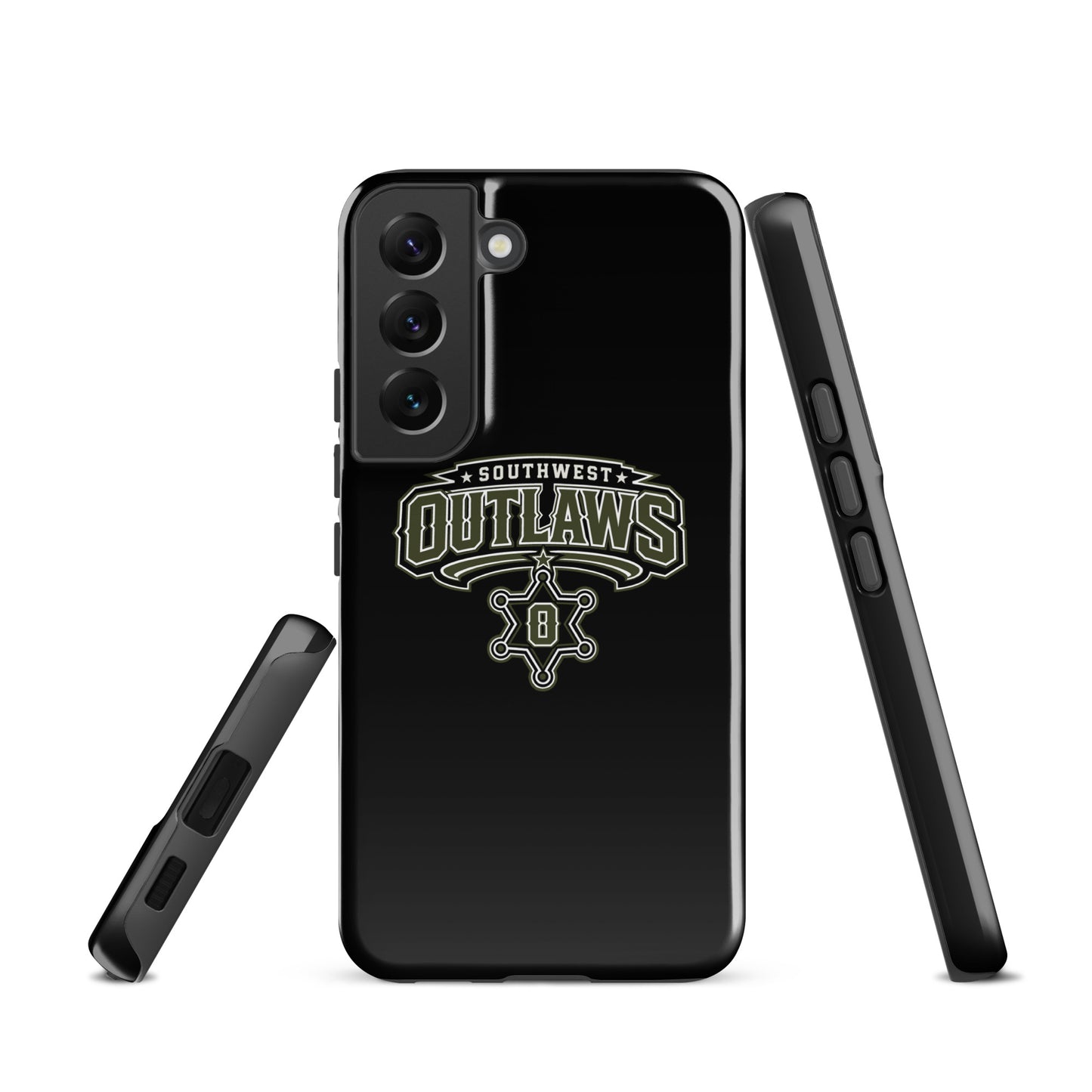 Tough Case for Samsung® | Southwest Outlaws | Frontier Athletics Logo