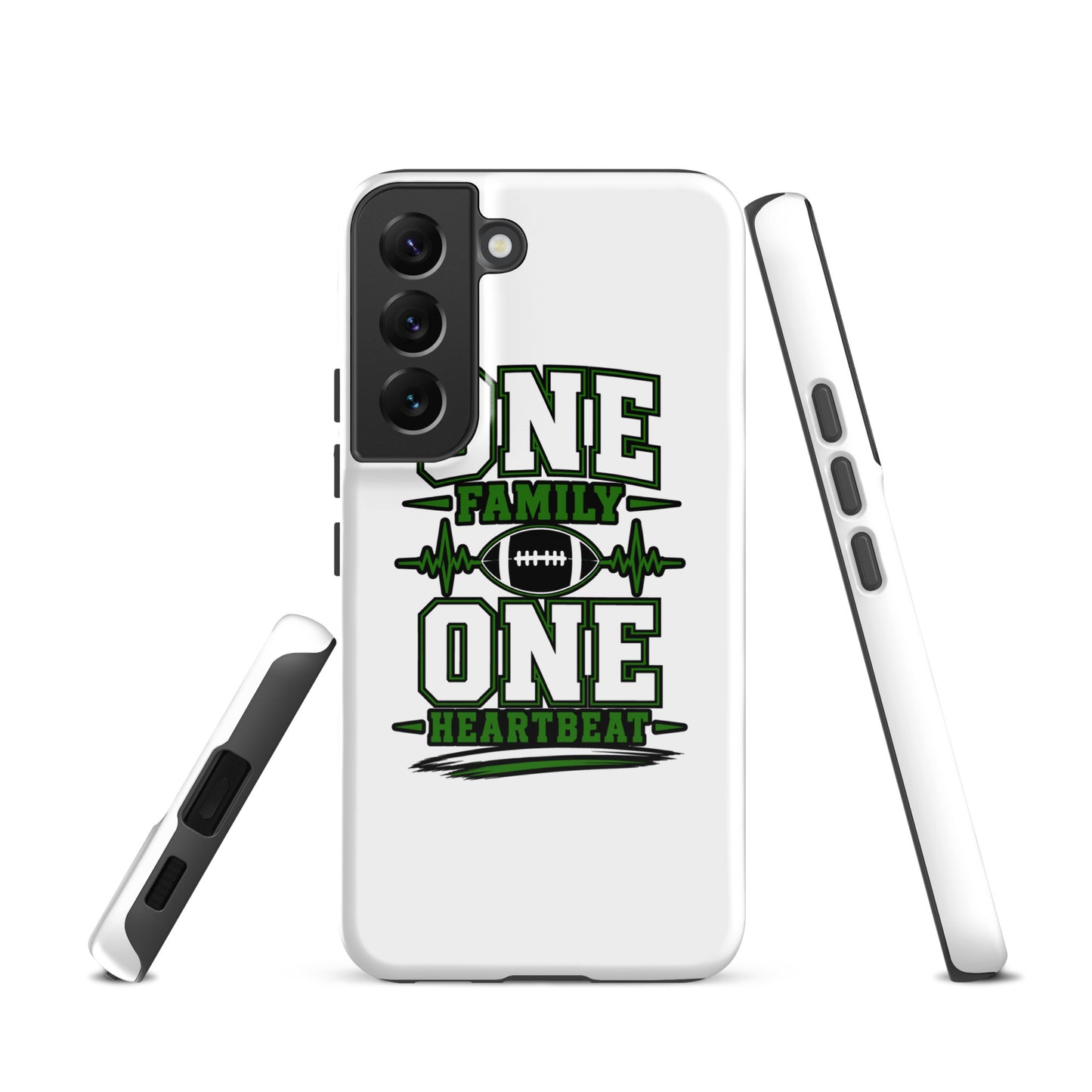 Tough Case for Samsung® | Celina Black Football | Modern Script Logo
