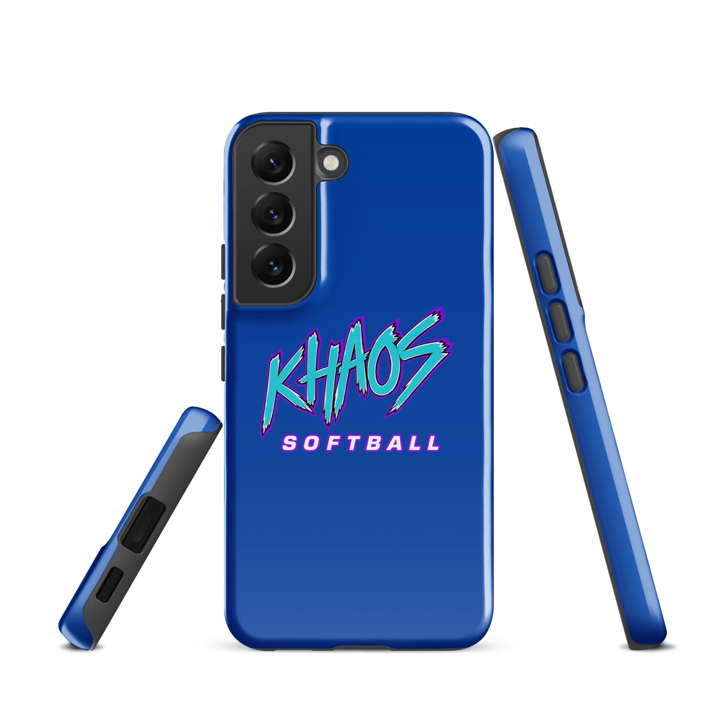 Tough Case for Samsung® | Khaos Softball | Atlhetics Logo