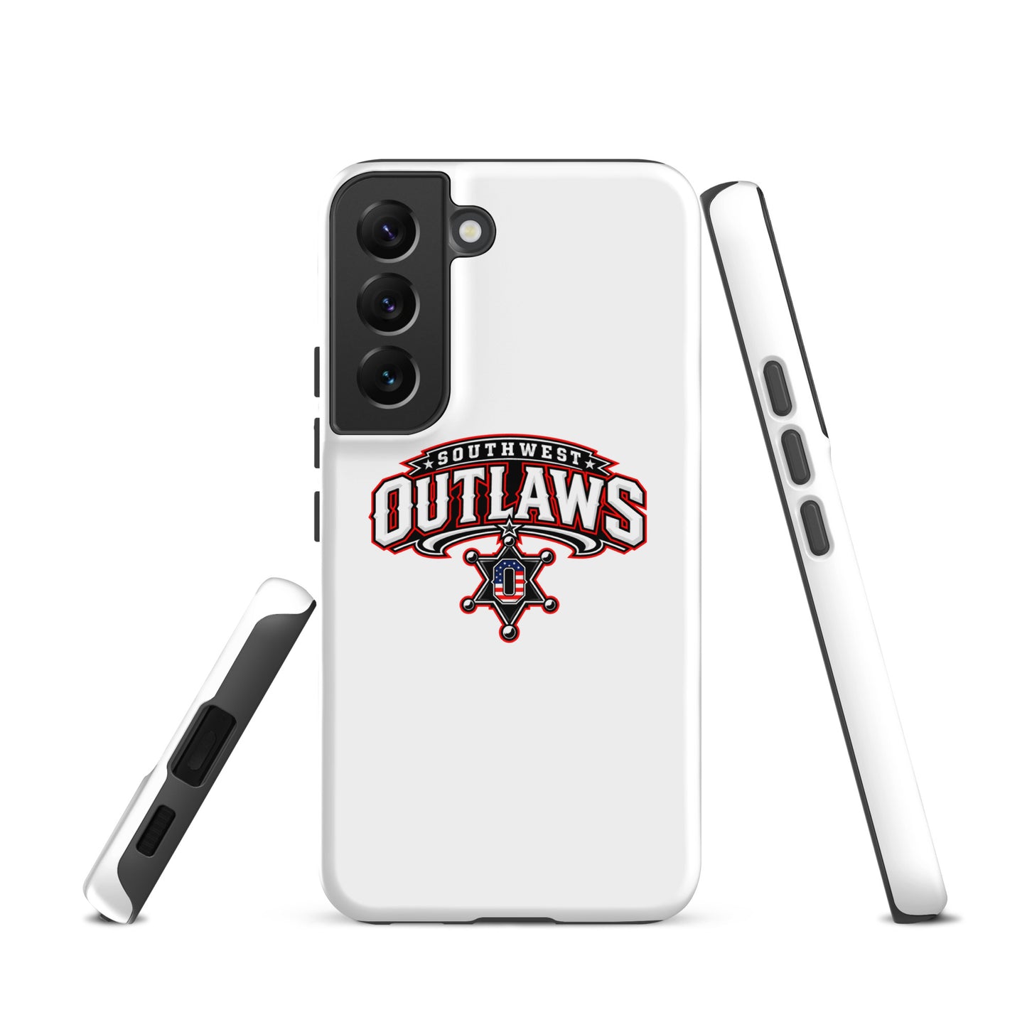 Tough Case for Samsung® | Southwest Outlaws | Vanguard Logo