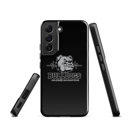Tough Case for Samsung® | Celina Recreational Football Black | Bulldogs Crest Logo