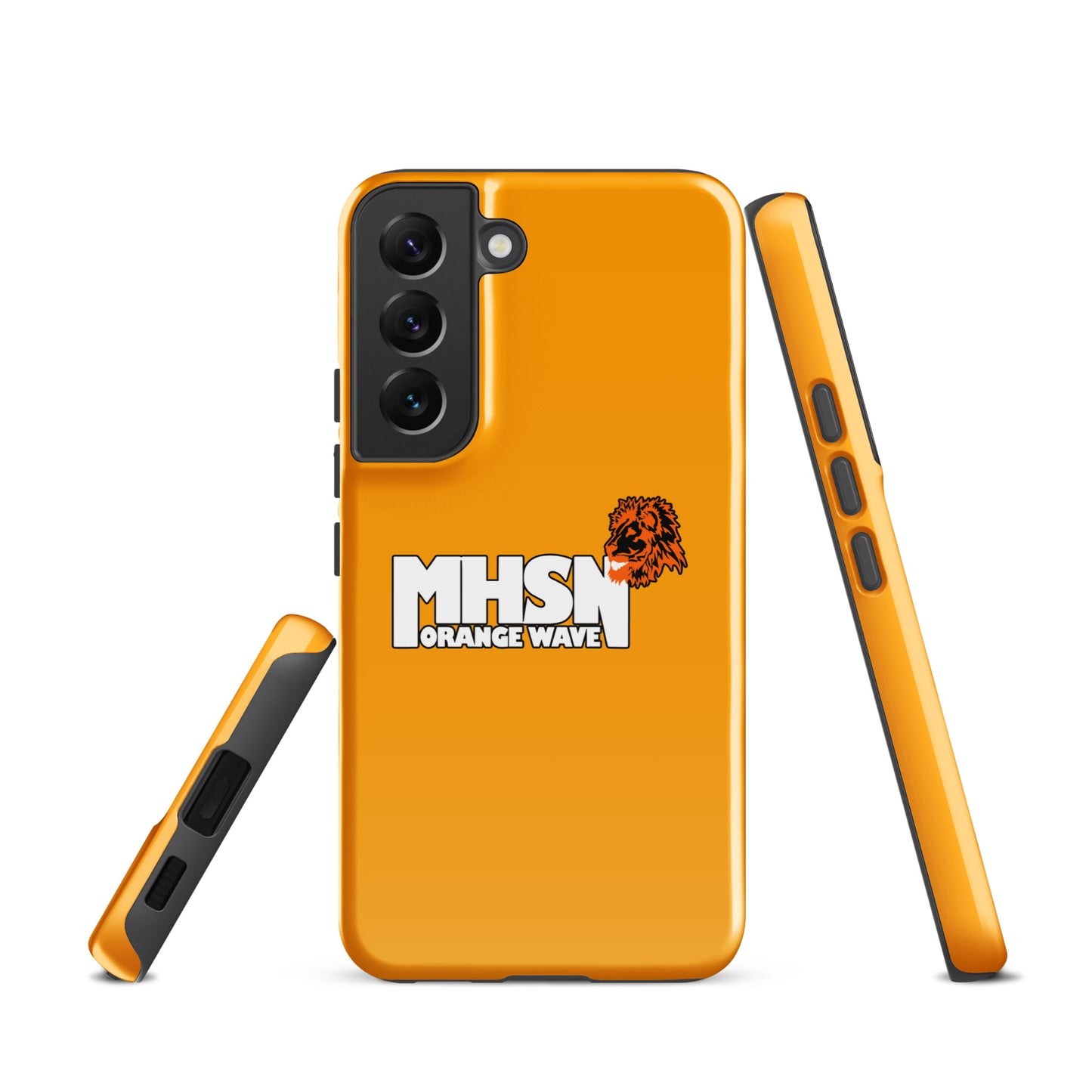 Tough Case for Samsung® | Orange Wave Marching Band | Crest Logo