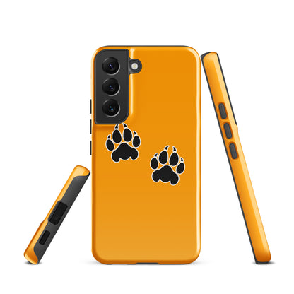 Tough Case for Samsung® | Orange Wave Marching Band | Paw Mark Logo