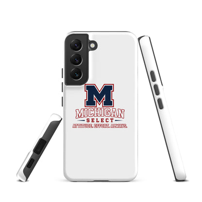 Tough Case for Samsung® | Michigan Select Baseball | Crest Logo