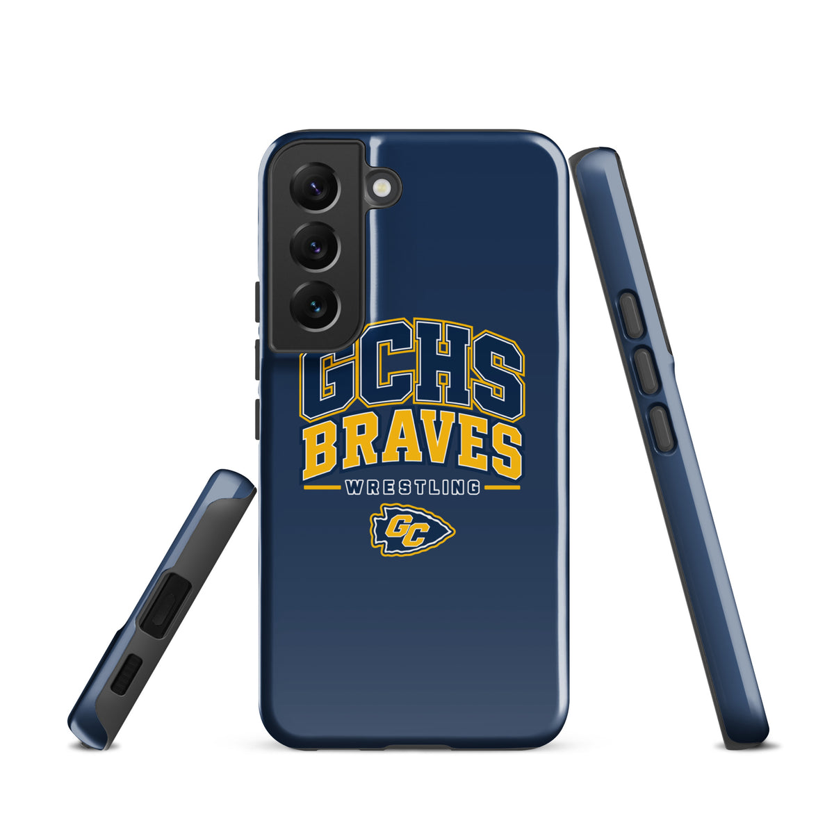 Tough Case for Samsung® | Grant County High School Wrestling | Vanguard Logo