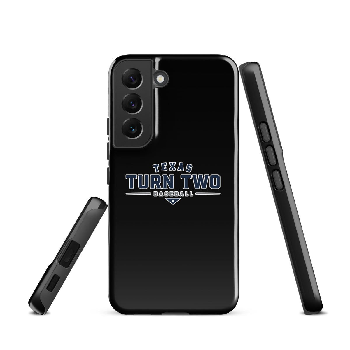 Tough Case for Samsung® | Texas Turn Two Baseball | Modern Script Logo