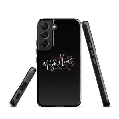 Tough Case for Samsung® | Pink Magnolias Dance | Modern Script Logo