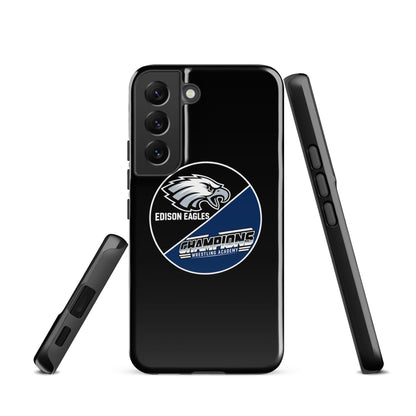 Tough Case for Samsung® | Edison Eagles/CWA Wrestling | Badge Logo