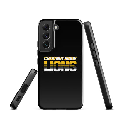 Tough Case for Samsung® | Chestnut Ridge Lions Football | Script Logo