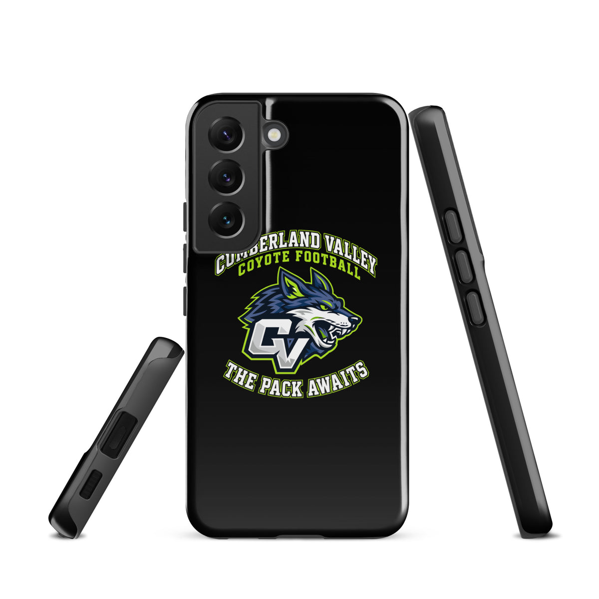 Tough Case for Samsung® | Cumberland Valley Coyotes Football | Emblem Logo